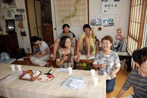 お祝いの会のひととき